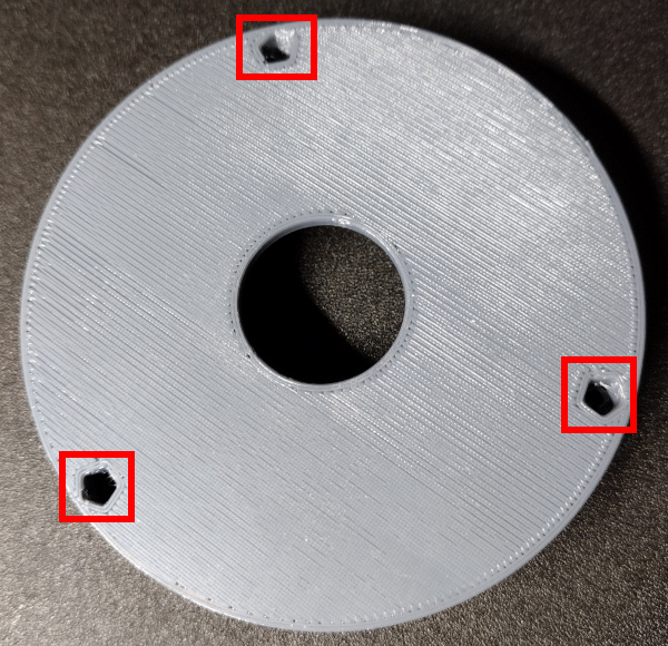 Captive Nut Hole Locations in Switch Body